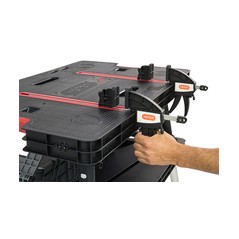 Keter 237005 Foldable Workbench 55 x 85 cm - Versatile, Sturdy & Perfect for All Your DIY Projects!